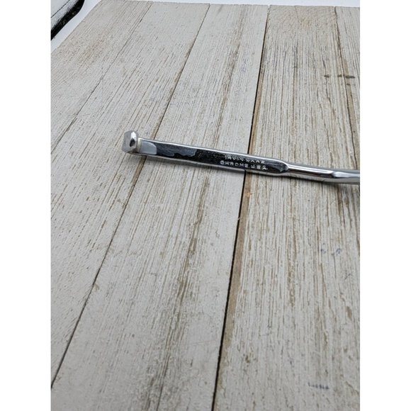 Irvin Ware Chrome Pie Cake Server USA Curved Handle Flatware Serving Piece - Picture 6 of 7